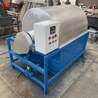 Kleine huishoudelijke graanrooster 50-200kg/uur kastanje pinda cashewnoten roostermachine