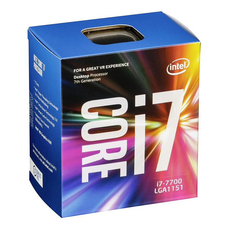 インテル Core i7 7700 プロセッサー 4コア 最大4.2GHz 65W DDR4メモリ 