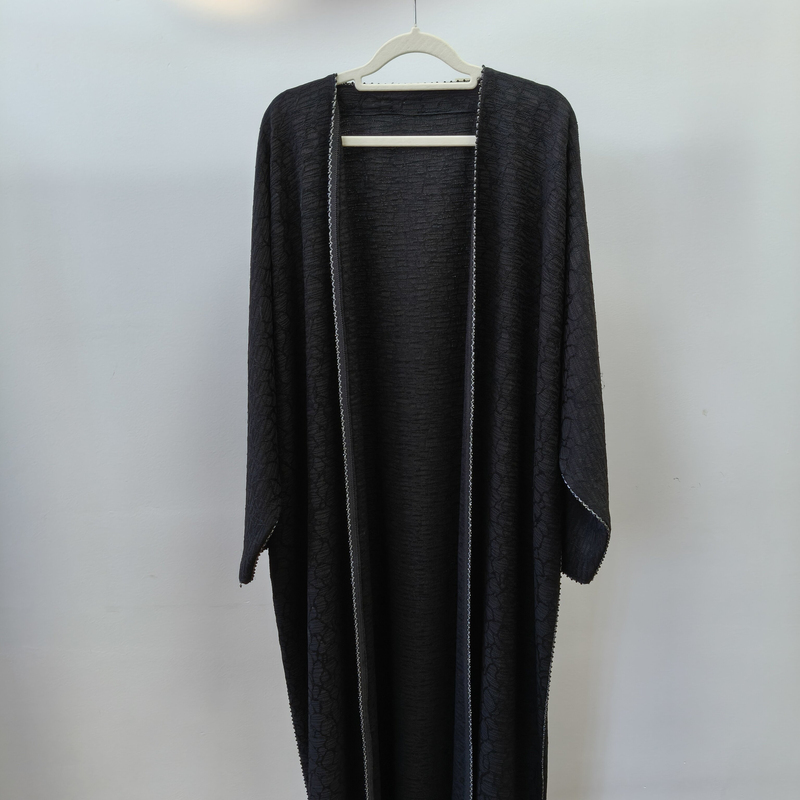 Flowy Premium Satin Maxi Dress Abaya