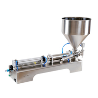 YK Semi Automatique Crème Glacée Eau Liquide Miel Jus Sauce Boisson Gazeuse Pâte De Tomate Machine De Remplissage