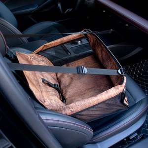 Siège de voiture confortable pour chien, siège rehausseur pour animal de compagnie, siège de voiture multifonctionnel portable et sûr pour chien - Product Image 3