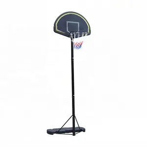 Height Adjustable Portable Basketball Hoop Goal with 44Inch Backboard Basketball Outdoor