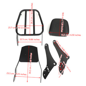 De Sissy Bar respaldo equipaje para <span class=keywords><strong>Honda</strong></span> rebelde CMX300 <span class=keywords><strong>CMX500</strong></span> 2017, 2018, 2019, 2020 - Product Image 5