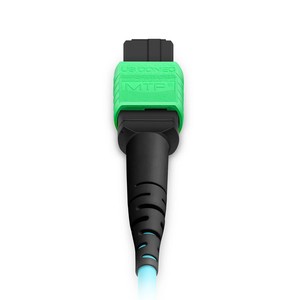 Jumper MTP, MTP-16 APC (femelle) vers MTP-16 APC (femelle), 16 fibres, multimode (OM3), double catégories (OFNR/LSZH), <span class=keywords><strong>crossover</strong></span> max. 0,35 dB - Product Image 2