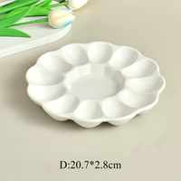 Support de Présentation en Céramique Personnalisé avec Logo pour Œufs de Pâques, Vaisselle Écologique, Compatible Four/Micro-ondes, Cadeaux de Petit-Déjeuner – Vente en Gros