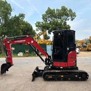 Mini-excavatrice YANMAR VIO35 d'occasion en bon état, faible nombre d'heures de fonctionnement, prix compétitif, fonctionnement fluide, en stock - Product Image 1