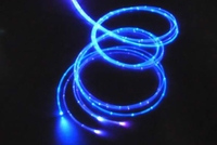 0.5mm 0.75mm 1.0mm 1.5mm 2.0mm PMMA POF câble LED éclairage fibres optiques en plastique équipement à fibres optiques