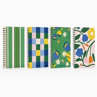 Carnet de notes personnalisable B5 avec spirale, planificateur avec 96 feuilles