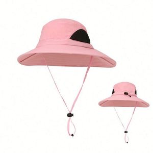 <b>Mens</b> Womens <b>Sun</b> Foldable Mesh Uv Protection Boonie <b>Hat</b> Waterproof Wide Brim <b>Hats</b> Tiene for Summer Beach Fishing Hiking Heeft - Product Image 2