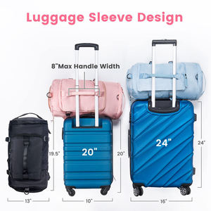 Grande capacità di Sport Gym Weekender Wet and Dry Separation per articoli da palestra Duffle Bag personalizzato <span class=keywords><strong>borsone</strong></span> da <span class=keywords><strong>viaggio</strong></span> da palestra <span class=keywords><strong>zaino</strong></span> - Product Image 6