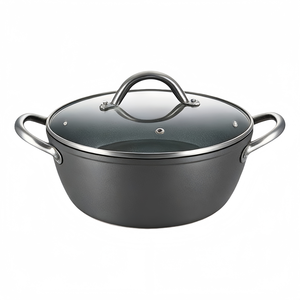 Ensemble de 10 casseroles de cuisine modernes <span class=keywords><strong>en</strong></span> <span class=keywords><strong>aluminium</strong></span> <span class=keywords><strong>recyclé</strong></span> de haute qualité, antiadhésives, avec poêle grill, faciles à nettoyer - Product Image 2