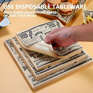 Papel de Envolver Personalizado con Recubrimiento de PE de Grado Alimenticio, Papel para Envolver Pan, Galletas, Hamburguesas y Sándwiches, Venta al por Mayor - Product Image 6