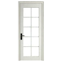Portes coulissantes de grange, portes intérieures chinoises, portes de chambre, portes modernes, cadre de porte WPC, porte WPC étanche pour salle de bain