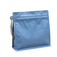 Sac à fermeture éclair imprimé sur 8 côtés sac à fermeture éclair sac à fermeture éclair sur huit côtés sac à café refermable pochette debout métallique