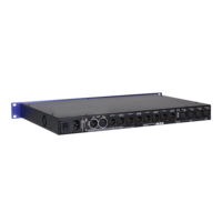 XTA DP448 XTA DP548 Processeur audio à équilibre dynamique à trois étages FIR professionnel 4 en 8 sorties pour système d'équipement de sonorisation de scène
