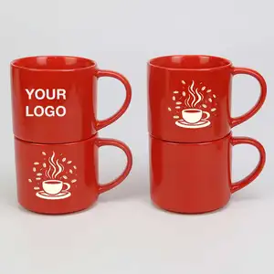 Custom LOGO ceramic mug,home kitchen ceramic color glazed Coffee mug manufacture