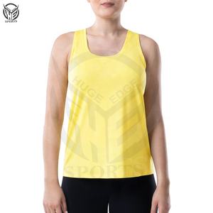 เสื้อกล้าม OEM Sun-top สำหรับผู้หญิง เสื้อกล้ามฤดูร้อน แห้งเร็ว ระบายอากาศได้ดี สีและขนาดตามสั่ง - Product Image 2