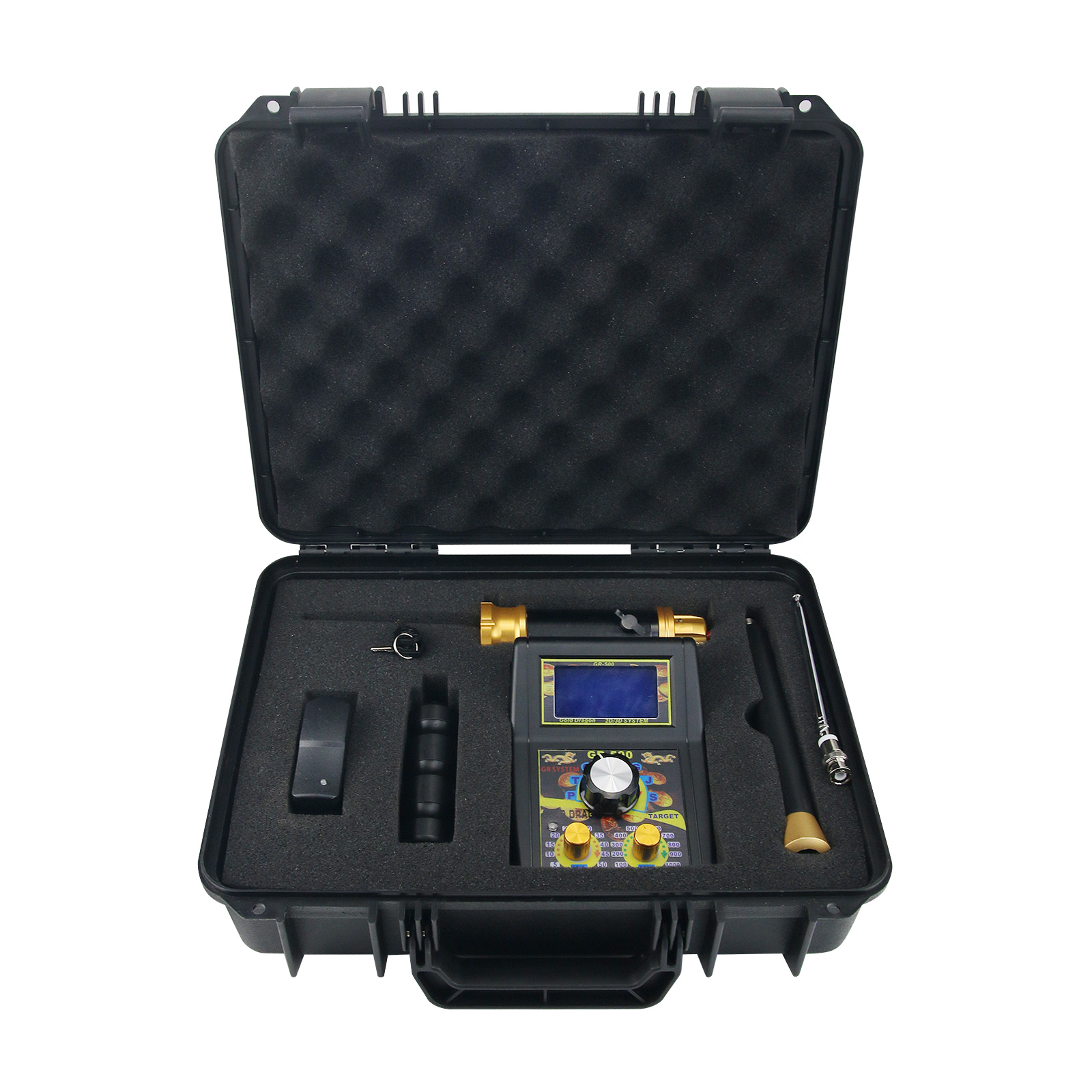 HamGeek GR-500 Gold Detector: 4.3-Inch TFT Long Range Metal