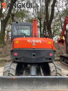 Excavadora KX080 Usada, Original de Japón, con Certificación EPA y CE, Mini Excavadora KX080-4 - Product Image 4