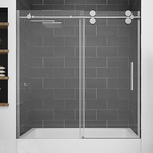 Bisagra de baño interior Bañera cerrada plegable Cabinas de <span class=keywords><strong>ducha</strong></span> Baño rectangular con duchas de bañera - Product Image 2