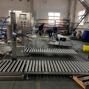Semi-automatische explosieveilige 1-18L epoxyhars vulmachine met PLC & tandwieloverbrenging voor chemische/drankenapplicaties - Product Image 5