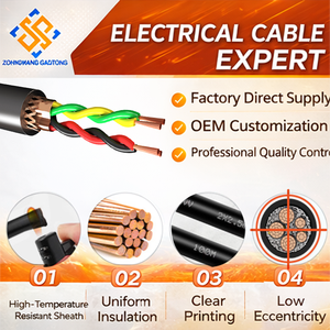 Cable de Par Trenzado Blindado para Intercomunicador de Panel de Control RS485 y Cableado de Señal Interior 22 AWG 305m Suministro de Fábrica OEM Confiable - Product Image 3