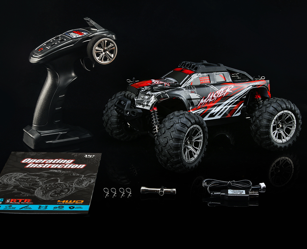 DynaHawk オフロードラジコンカー HOSHI KF11 1/16 高速オフロード車 高速電動カー クライミングカー