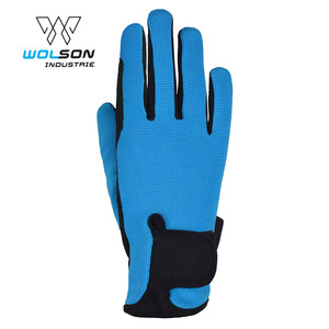 ถุงมือขี่ม้าพรีเมี่ยมระบายอากาศและสวมใส่ได้ถุงมือขี่ม้าถุงมือหนังสังเคราะห์สำหรับผู้ชาย - Product Image 2