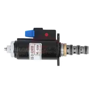 Piezas de excavadora 121-1491 Válvula solenoide de bloqueo de seguridad de excavadora 1211491 Válvula solenoide para E320B