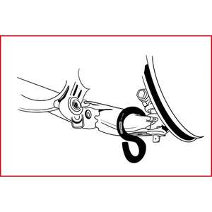 KS TOOLS - 700.1499 Crochet universel pour levier d'essieu-EAN 4042146910054 CORPS ET FEUILLES MÉTALLIQUES - Product Image 1