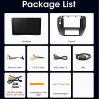 Navigation GPS pour Nissan Patrol Y61 1998-2003 WIFI BT Autoradio Lecteur multimédia vidéo Android 12 CarPlay sans fil Écran IPS