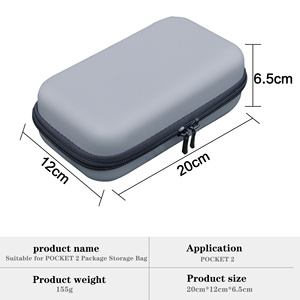 Portable Osmo Pocket <strong>Gimbal</strong> <strong>Camera</strong> Carry Case EVA Material Safety Carry Case for Pocket 2 Accessories Spare Parts Collection - Product Image 3