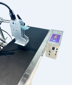 เครื่องพิมพ์อิงค์เจ็ทความร้อนแบบสายพานลำเลียงสำหรับอาหารและเ<span class=keywords><strong>ค</strong></span>รื่องดื่มวันหมดอายุจำนวนมากเ<span class=keywords><strong>ค</strong></span>รื่องเข้ารหัส tij หัวพิมพ์ XP600สำหรับการพิมพ์บัตร - Product Image 2