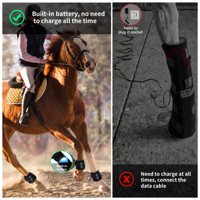 Bottes de thérapie par lumière rouge pour sabots de chevaux OEM ODM, 660nm 850nm, 80 LED intégrées, enveloppement de thérapie par lumière LED pour soulagement de la douleur