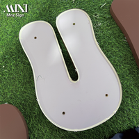 Lettres en métal 3D personnalisées, logo commercial exclusif, logo d'intérieur, logo en métal doré personnalisé