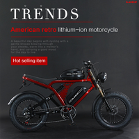 Vélo électrique AKEZ 52V 1500W pour adultes, batterie 55Ah, longue autonomie, vélo électrique puissant, cadre en alliage d'aluminium