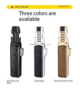 Briquet torche à flamme jet JOFI rechargeable au gaz butane avec ouvre-bouteille pour barbecue, camping en plein air, cuisine - Product Image 4