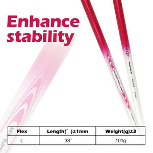 Fût de club de golf en graphite pour bois et fer, non coupé, flexibilité régulière/raide pour femmes/seniors, fût pour driver/fairway/hybride/fer/ wedge - Product Image 6