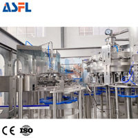 Ligne de production automatique de sodas à petite échelle, contrôlée par PLC, machine de mise en bouteille de boissons gazeuses pour eau pétillante et boissons en fût