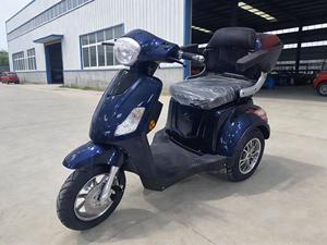 Triciclo Rickshaw de Pasajeros con Motor de Batería de Litio de 60V y 500W, 3 Velocidades, para Adultos, 3 Ruedas, Precio de Fábrica - Product Image 4