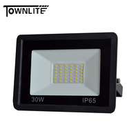 Projecteur LED extérieur de sécurité pour jardin, 4500lm, 50W, ultra-plat, IP66, aluminium, lumière du jour, AC, 220-240V