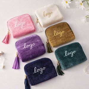 <b>Personalized</b> Travel Jewelry Mini Case <b>Keychain</b> Custom Logo Business Gift for Corporate Promotion - Product Image 1