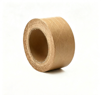 Ruban adhésif en papier kraft activé par l'eau, renforcé par des fibres, pour l'emballage, la fermeture et l'expédition des cartons