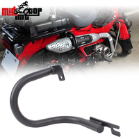 Pelindung Knalpot Crash Bar Belakang Kanan Pelindung Bumper Knalpot untuk HONDA CT 125 Trail125 Hunter Cub 2019-2026 JA55 JA65