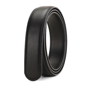 Correa de cuero auténtico de alta calidad, <span class=keywords><strong>cinturón</strong></span> con <span class=keywords><strong>hebilla</strong></span> automática de 3,5 cm, se puede utilizar en ambos lados, <span class=keywords><strong>cinturón</strong></span> <span class=keywords><strong>sin</strong></span> <span class=keywords><strong>hebilla</strong></span> de piel de vaca auténtica - Product Image 3