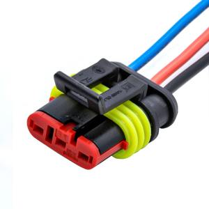 DJ70216Y-1.8-21 автомобильный разъем с 2 отверстиями гнездовой штекер для датчика давления кислорода водонепроницаемый штекер жгут проводов - Product Image 1