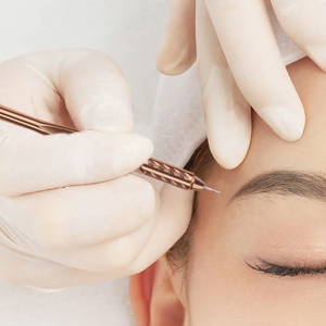 ปากกาไมโครเบลดดิ้งสแตนเลสสตีลสีโรสโกลด์ สำหรับสักคิ้วแบบ PMU สำหรับช่างสักคิ้วมืออาชีพ - Product Image 5