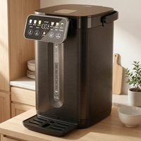 Approvisionnement direct usine – Bouilloire électrique thermopot 5,0 L avec écran tactile supérieur et 6 températures réglables pour cuisine familiale et salon