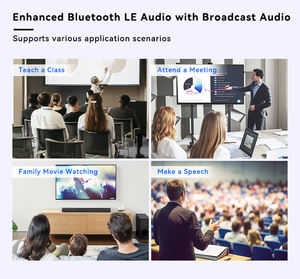 <span class=keywords><strong>Casque</strong></span> TV sans fil compatible <span class=keywords><strong>avec</strong></span> la technologie LE Audio Auracast <span class=keywords><strong>Casque</strong></span> confortable <span class=keywords><strong>avec</strong></span> <span class=keywords><strong>station</strong></span> de charge et émetteur - Product Image 5