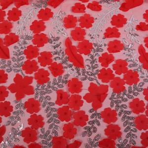 100% Glitter poliestere ricamato Laser tessuto di maglia alla moda <span class=keywords><strong>tufo</strong></span> ricamato abito per <span class=keywords><strong>il</strong></span> matrimonio - Product Image 4